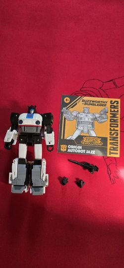Hasbro Transformers Legacy Evolution Buzzworthy Bumblee Origin Autobot Jazz