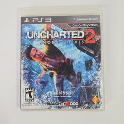 Uncharted 2: Among Thieves (Sony PlayStation 3, 2009) Complete Tested PS3