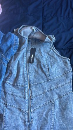 brand new denim jumpers