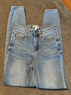 Sz 0 /23 Abound Jeans Med Was Skinny/slim