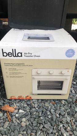 BELLA. air fry toaster oven