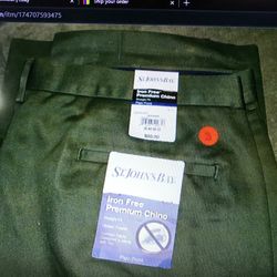 Dockers Men’s Green Relaxed Fit W40 X 29