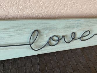 Love Wooden Sign