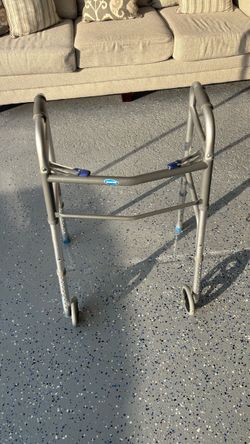 Invacare Folding Walker with Wheels