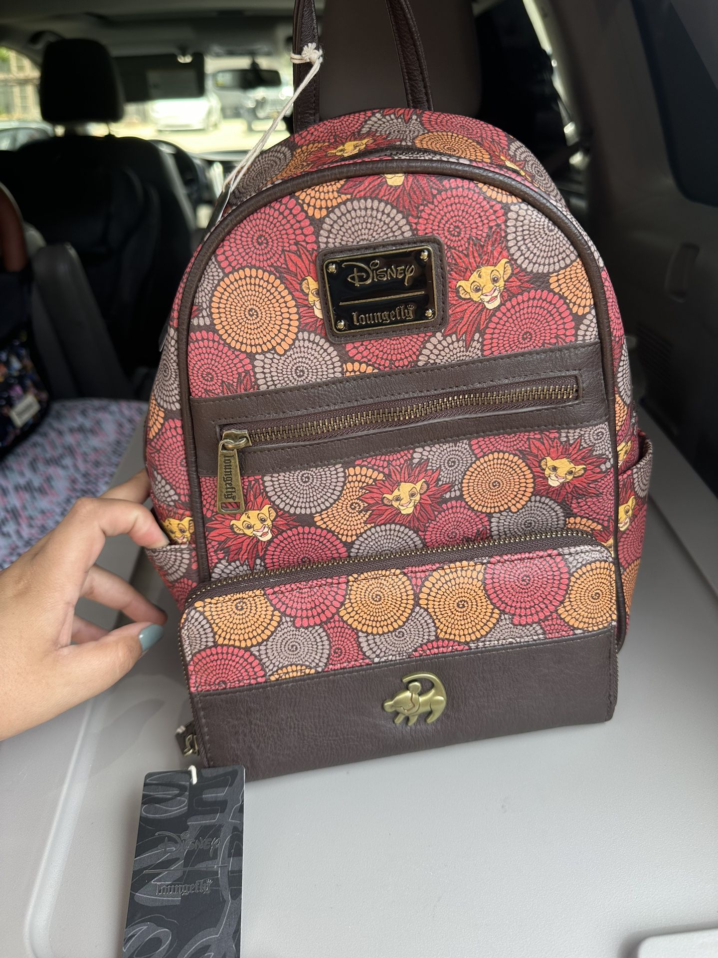 Disney Loungefly Lion King Backpack And Wallet
