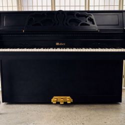 2003 Weber WFX-43 Satin Black Console Piano / Delivery Included  