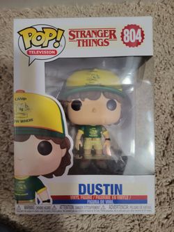 Stranger Things Dustin at Camp Season 3 Funko Pop! Vinyl Figure