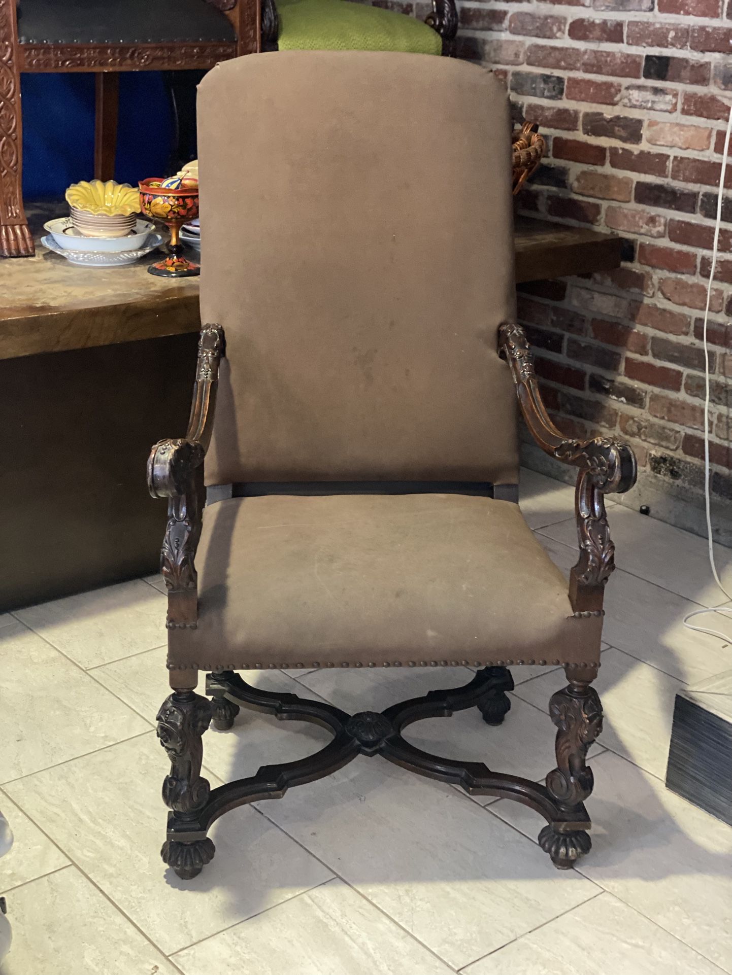 Vintage Mid Century Upholstery Chair