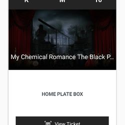My Chemical Romance The Black Parade 2026
	Sun · Sep 06, 2026  - 4 Tickets