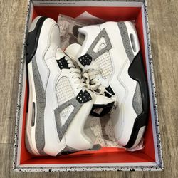 White Cement Jordan 4