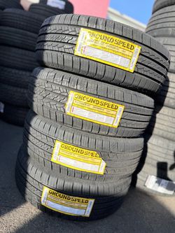 ✅vendo set de llantas 245/60r18 GROUND speed nuevas con 50,000 millas de garantía