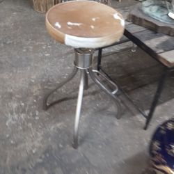 Cow Hide Stool