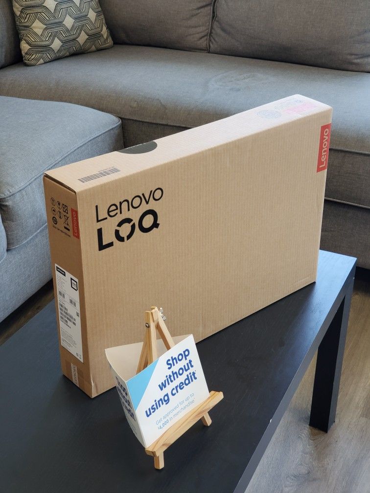 Lenovo LOQ 15.6 Gaming Laptop Brand New - $1 DOWN TODAY, NO CREDIT NEEDED