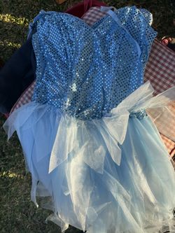Halloween Blue pixie Dress