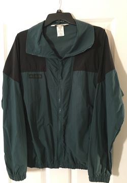 Men’s Columbia Jacket - teal & black - Med
