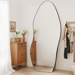 Antok Irregular Full Length Mirror, 68"x26"