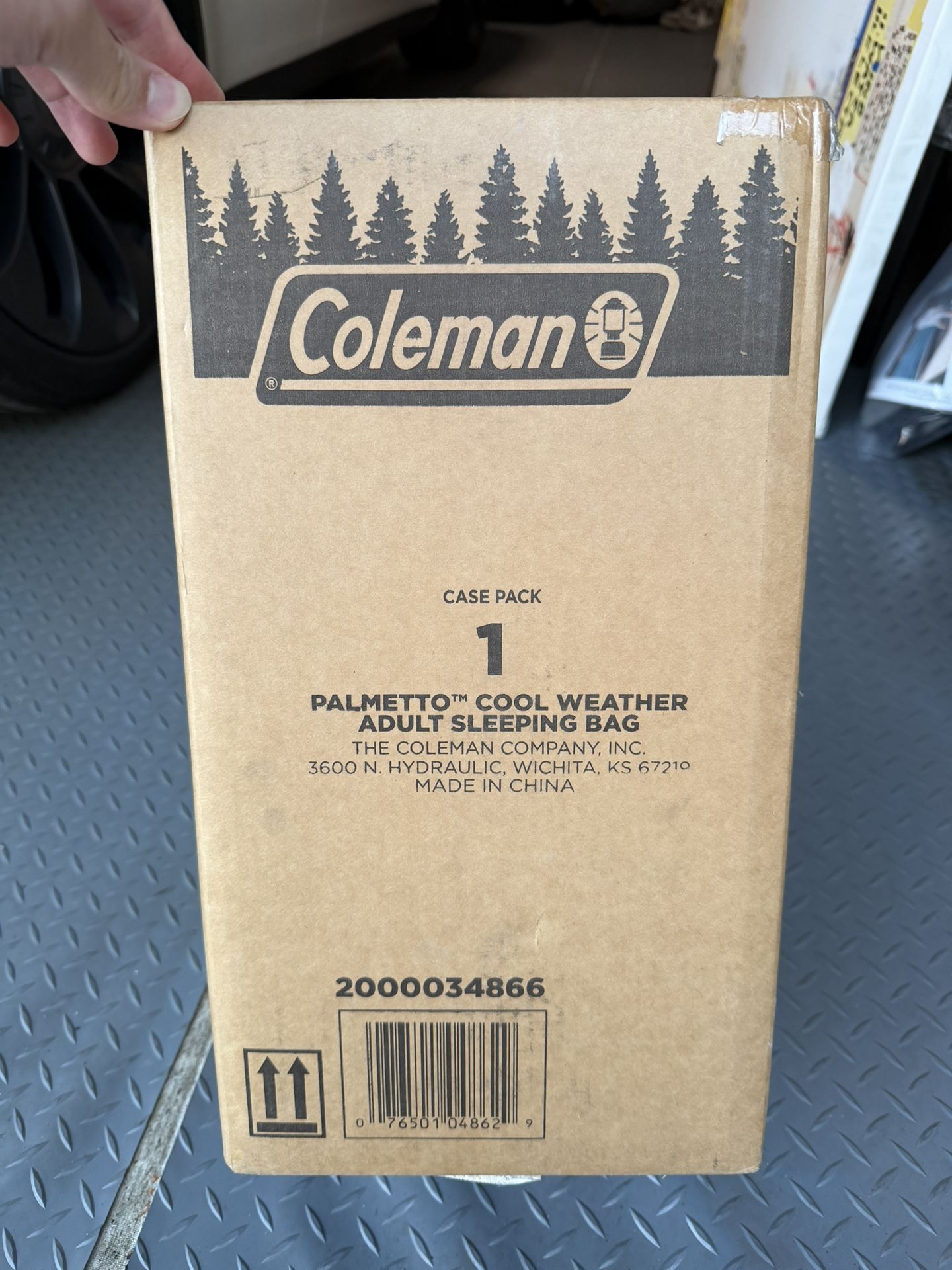 New Coleman Palmetto cool whether adult sleeping bag