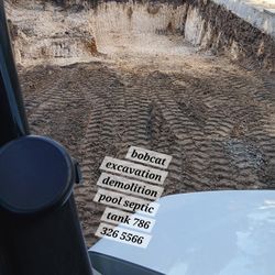 Bobcat Excavation Demolition 