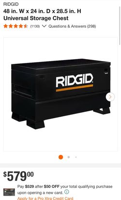 Rigid job box