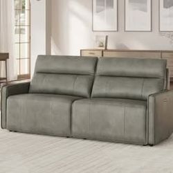 Henredon Keira Leather Zero-gravity Reclining Sofa(Costco #1861804