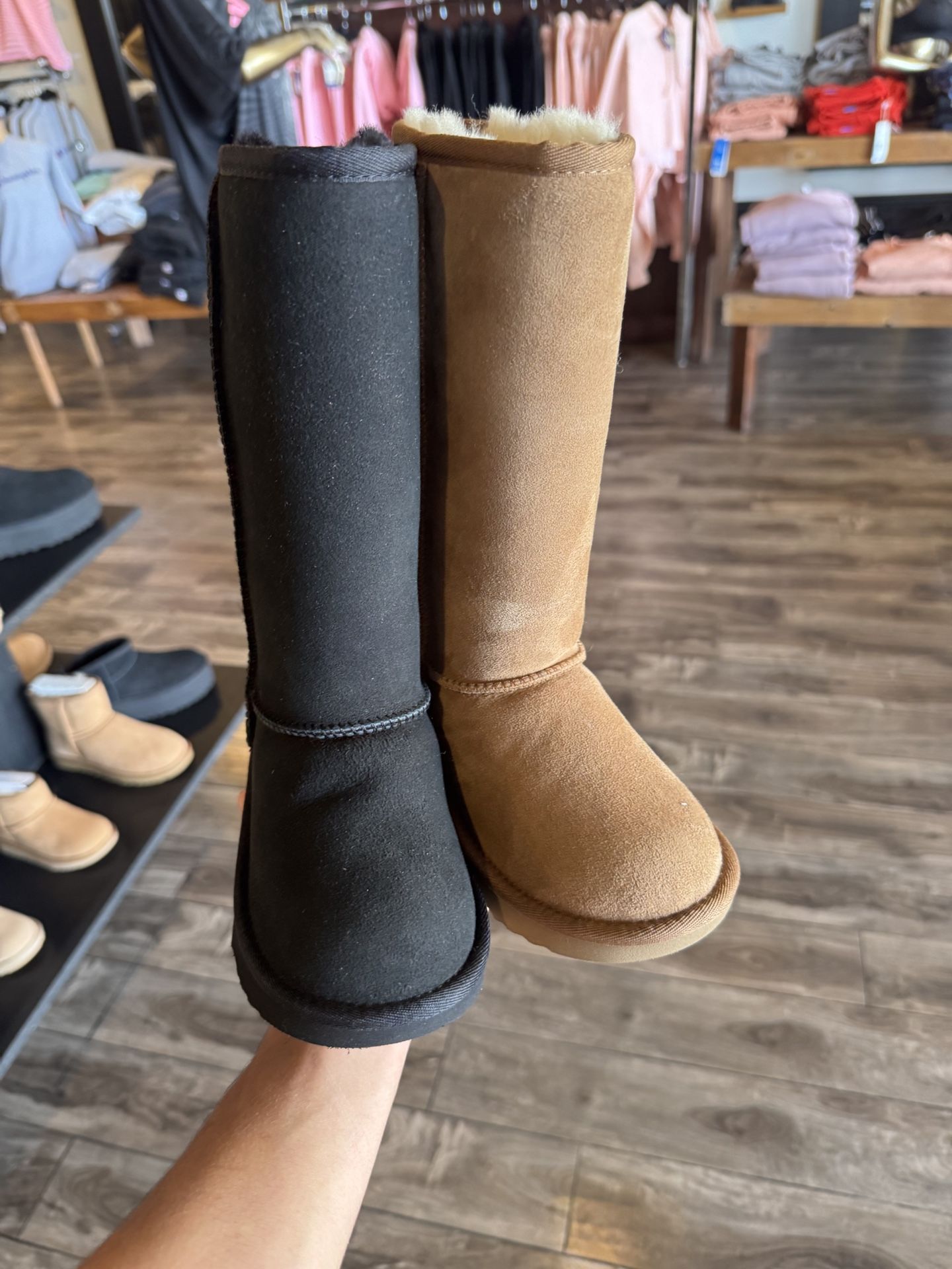 Uggs Big Kids Classic Tall Size. 13 Through 6