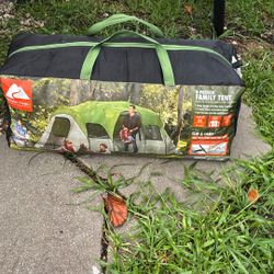 Ozark Trail Outdoor Equipment Tent, 16’ X 8’ Sleeps Eight People Comfortably