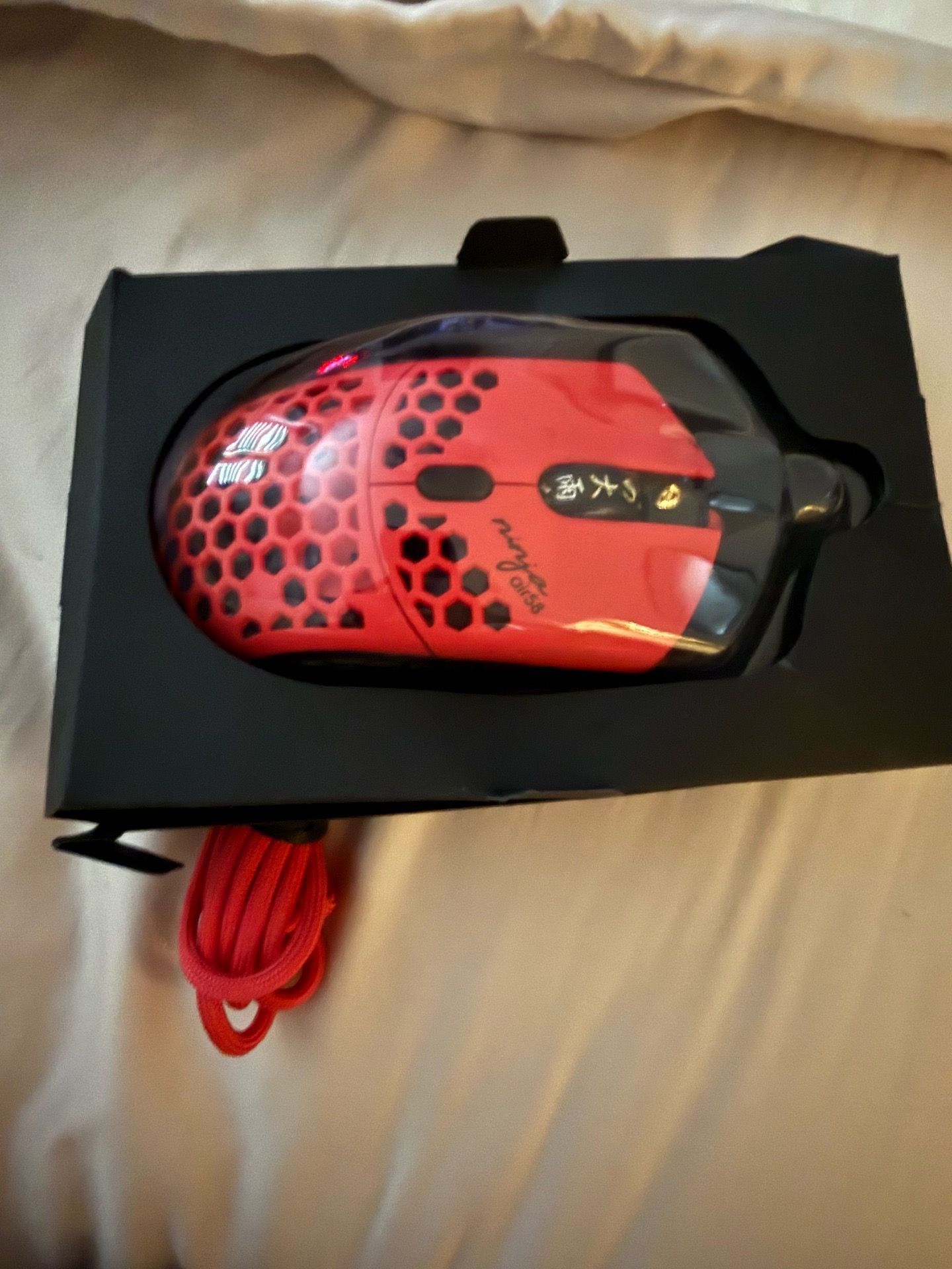 Final mouse Air 58 Cherry Blossom Ultra light