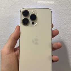 Apple iPhone 14 Pro Max 256gb Unlocked No Sim Restrictions Gold Color Great Condition 10/10