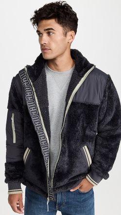 NWT UGG Landyn Sporty Sherpa Jacket size L