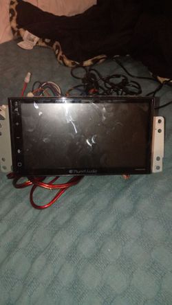 Car deck radio planet audio