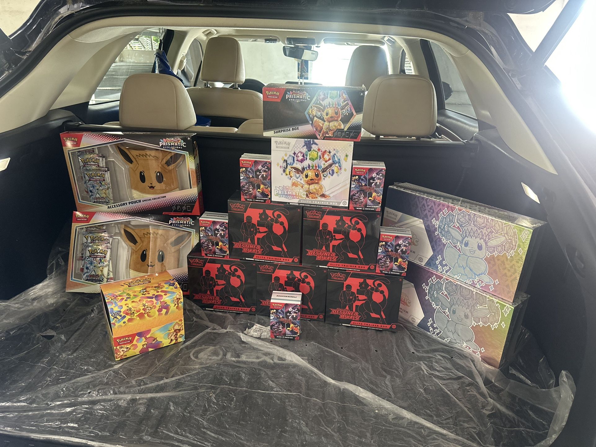 (READ DESC) POKEMON 151, DESTINED RIVALS, & PRISMATIC BULK BUNDLES