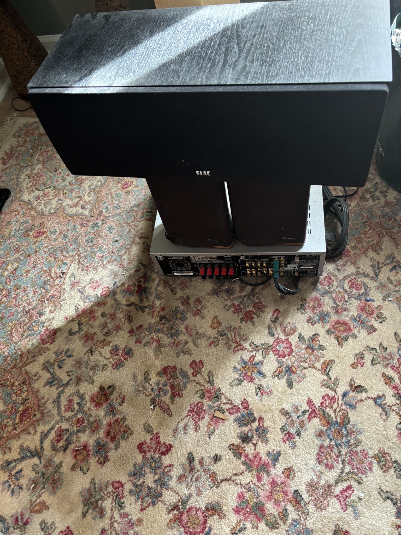 Beautiful Large High End ELAC Debut 2.0 B6.2 Center Channel Speaker