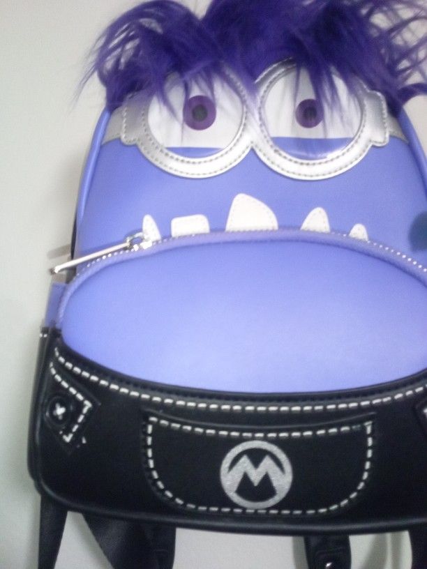 Loungefly Purple Minion Mini Backpack