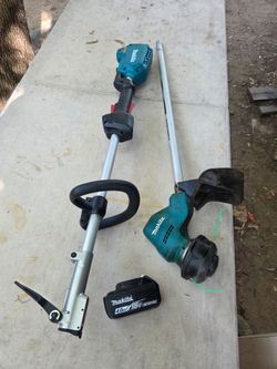 🎈area jersey village 77O41 🎈 used 18v weed eater and 4.0 batt no charger $90 Firme