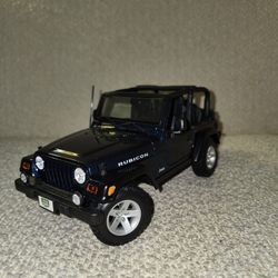 1.18 Scale Model Jeep Wrangler RUBICON