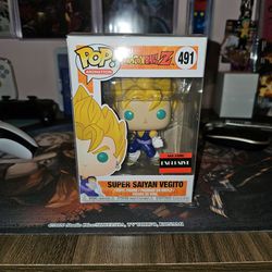 Power Up Your Collection! Authentic Funko Pop! Super Saiyan Vegito (#491)