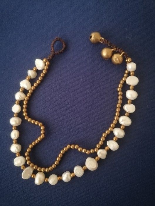 pearl anklet