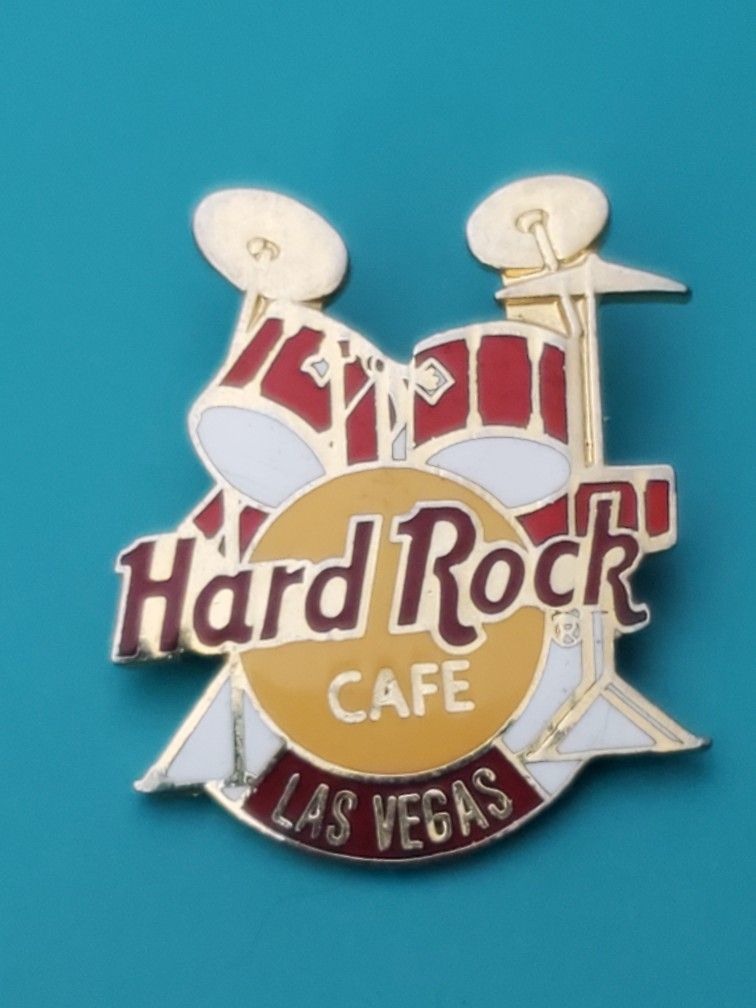 Hard Rock Cafe Las Vegas Drum Set Pin