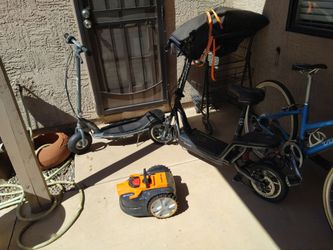 Two scooters