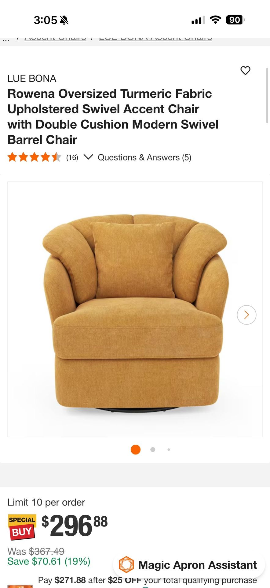 Oversized New Chair