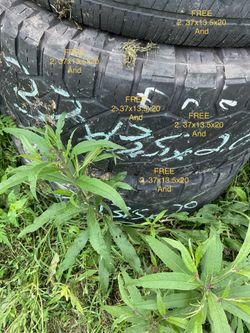 Free big tires 37 inch