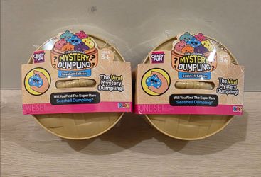 Crazy Fun Seashell Mystery Viral Squishy Dumpling Bun Toy