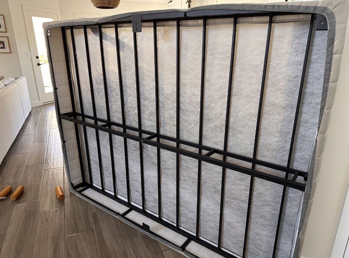 Spring Box 7 Inch Queen Bed Box Spring Mattress NOT Include  Bed Sheets Not Included Or Pillows) 