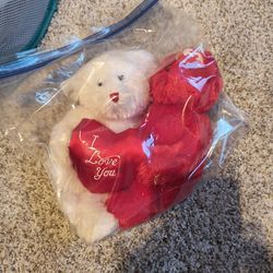 Valentine bear Beanie