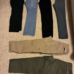 Pants For Sale Size 30 32s Need Gone Can’t Fit 5$ Each 