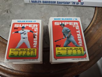 Topps Sticker Back Cards 1990