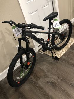 New Huffy 24 Scout Boys Hardtail 21 Speed Mountain Bike With Disc Brakes for Sale in Jacksonville FL OfferUp