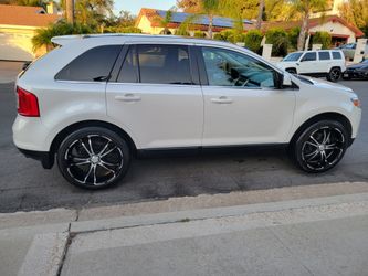 (11) Ford Edge, Smogged, Low Miles, 22"rims, Runs And Drives Great, No Issues