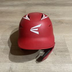 Red Easton Batting Helmet (righty)
