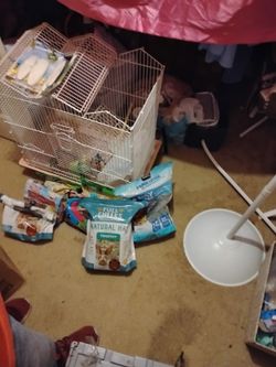 Bird Cage And All Assessories 